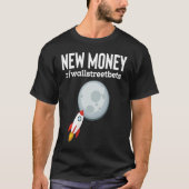 T-shirt rwallstreetbets Short Stock Trading New Money Jeu (Devant)