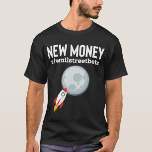 T-shirt rwallstreetbets Short Stock Trading New Money Jeu
