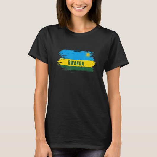 T-shirt Rwanda Afrique de l'Est (Devant)