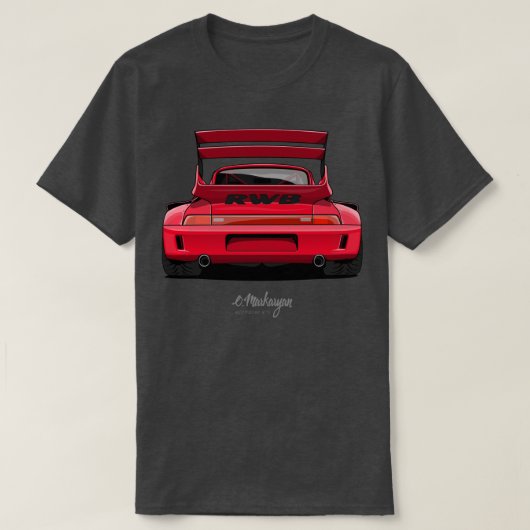 T-shirt RWB 911 rouge (Design devant)