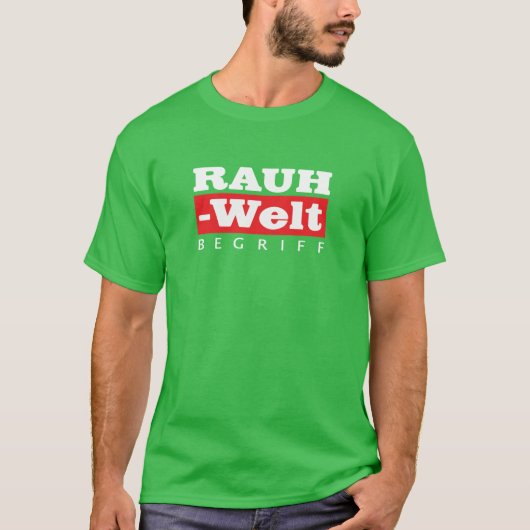 T-shirt RWB Rauh Welt Begriff (Devant)