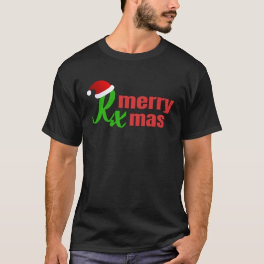 T-shirt RX Pharmacy Christmas (Devant)