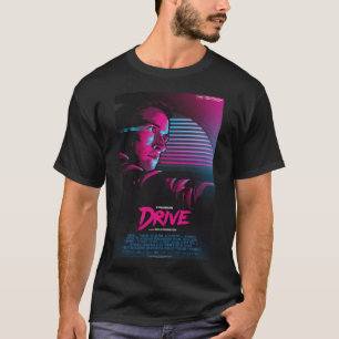T-shirt Ryan Gosling Drive Retro Movie Poster