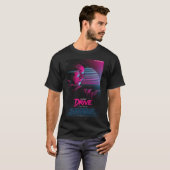 T-shirt Ryan Gosling Drive Retro Movie Poster (Devant entier)