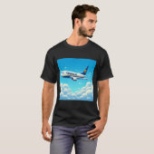 T-shirt Ryanair 737-800 (Devant entier)