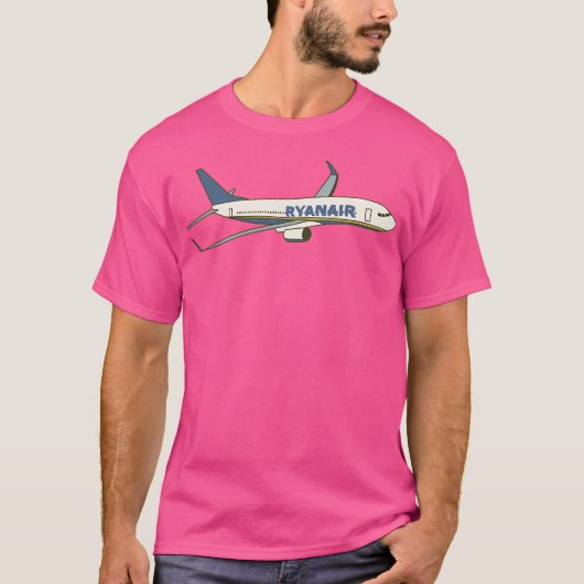 T-shirt Ryanair Plane (Devant)