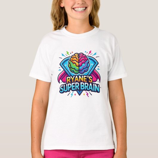 T-shirt Ryane's Super Brain - Race for Hope Walk (Devant)