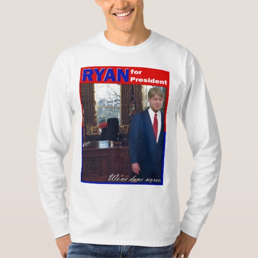T-shirt ryanforpresident2 (Devant)