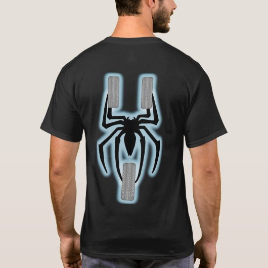 T-shirt Ryders US Spyder - Blanc brillant (Dos)