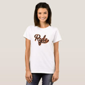 T-shirt Ryle Raiders Script Baby Doll T (Devant entier)