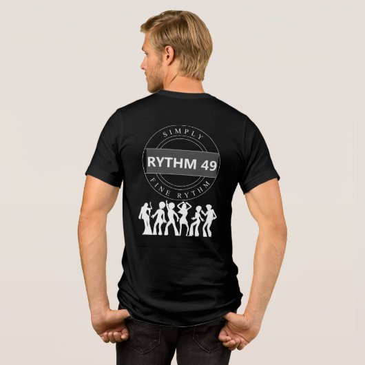 T-shirt RYTHM 49 (Achterkant volledig)