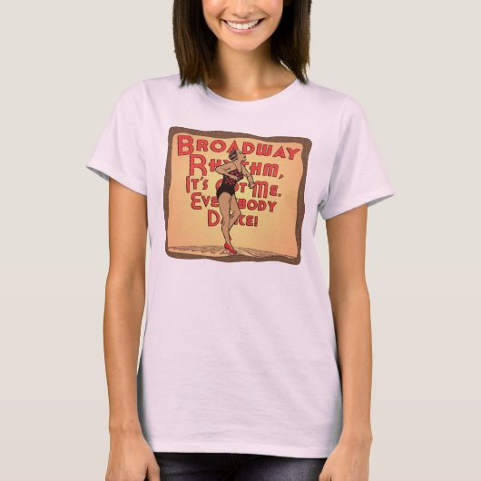 T-shirt Rythme de Broadway (Devant)