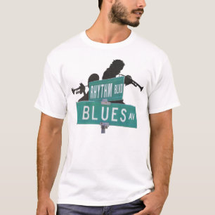 T-shirt rythme et blues