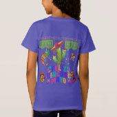 T-Shirt Rythmes de Mexico violet (Dos)