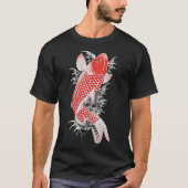 T-shirt Ryu Ga Gotoku Akira Nishikiyama Koi Fish Tatouage (Devant)