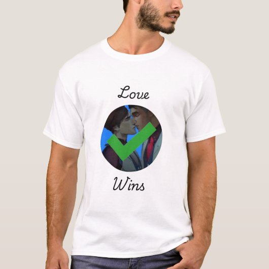 T-shirt S1 Jayvik Love Wins (Devant)