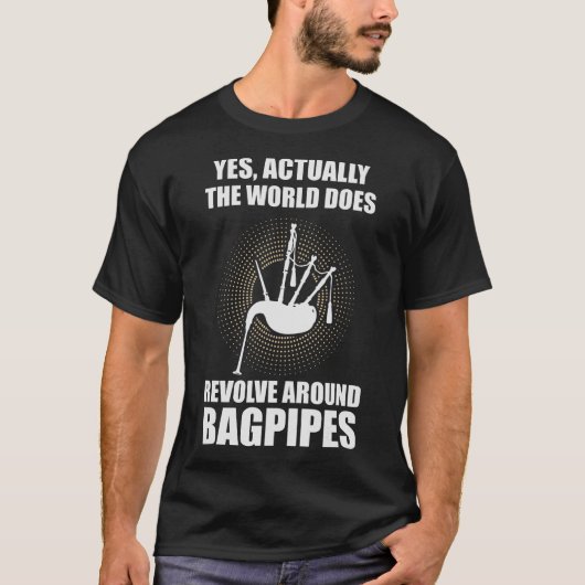 T-shirt S2 Bagnons Bagnons Bagpiper (114) (Devant)