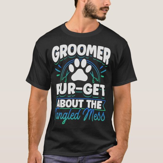 T-shirt S2 Chien Grooming Chien Groomer (55) (Devant)