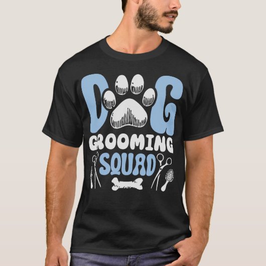 T-shirt S2 Chien Grooming Chien Groomer (77) (Devant)