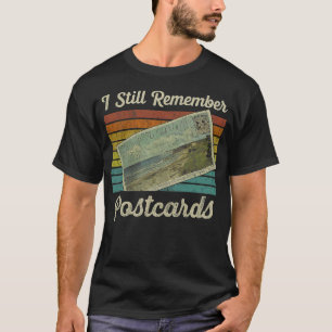 T-shirt S2 Deltiologie Carte postale Collecte de cartes po