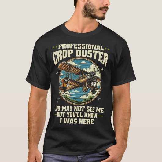 T-shirt S2 Dusting Crop Duster Cropdusting (37) (Devant)