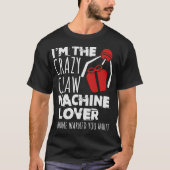 T-shirt S2 Machine à grue grue Arcade Plush Grabber (104) (Devant)