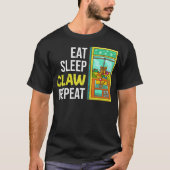 T-shirt S2 Machine à grue grue Arcade Plush Grabber (41) (Devant)