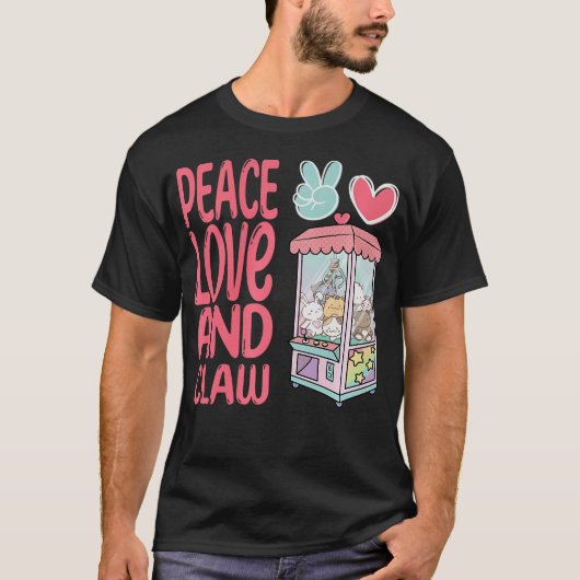 T-shirt S2 Machine à grue grue Arcade Plush Grabber (46) (Devant)