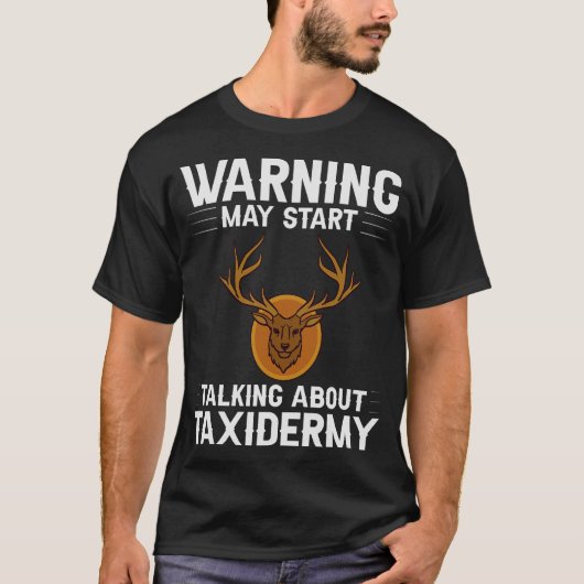 T-shirt S2 Taxidermy Taxidermist (132) (Devant)