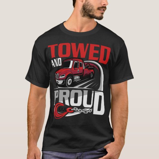 T-shirt S2 Tow Truck Tow Trucker (52) (Devant)