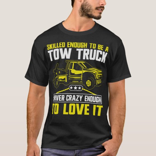 T-shirt S2 Tow Truck Tow Trucker (86) (Devant)