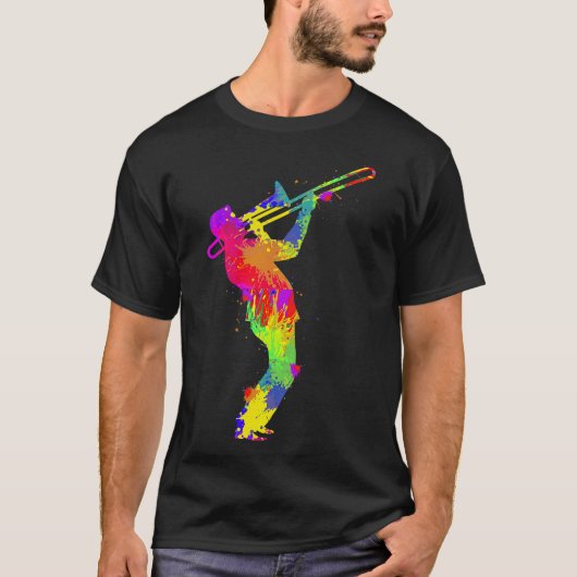 T-shirt S2 Trombone Trombonist (73) (Devant)