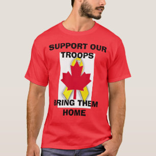 T-shirt s45new, nouveau canadian.gif, SOUTIENNENT NOTRE