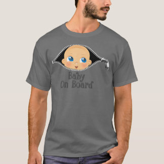 T-shirt s Bébé de grossesse à bord futures mamans 886