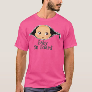 T-shirt s Bébé de grossesse à bord futures mamans 887