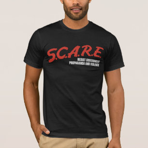 T-shirt S.C.A.R.E résistent à des chemises de gouvernement