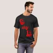 T-shirt S, D, mon (Devant entier)