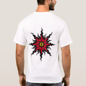 T-shirt S en rouge (Dos)