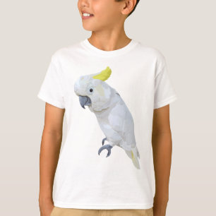 T-shirt S est pour Cockatoo à pois de soufre