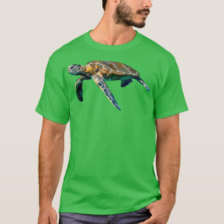 T-shirt S est pour la tortue de mer