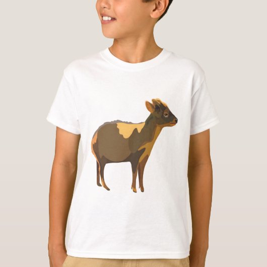 T-shirt S est pour le sud du Pudu (Devant)