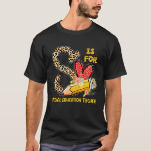 T-shirt S est pour l'enseignant en éducation spécialisée L