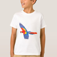 S est pour Scarlet Macaw