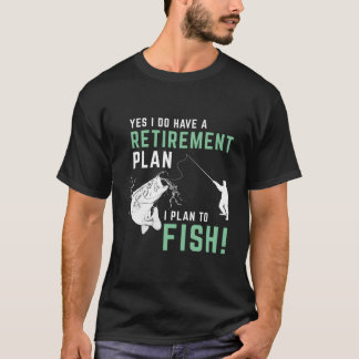 T-shirt S Fishing Retiret Fishing