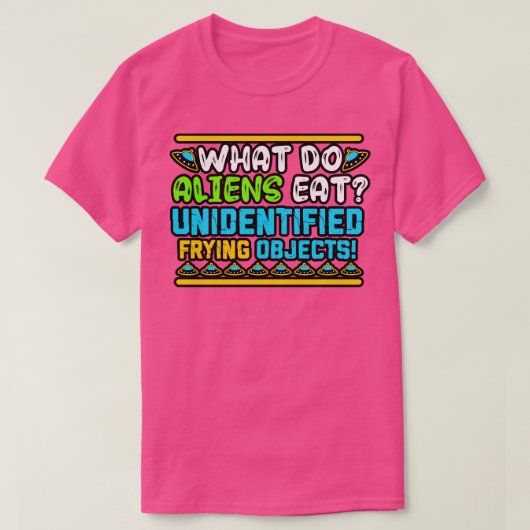 T-shirt s Qu'est-ce que aiment manger (Design devant)