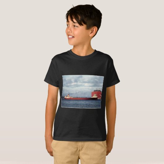 T-shirt S.S. légendaire Edmund Fitzgerald (Devant entier)
