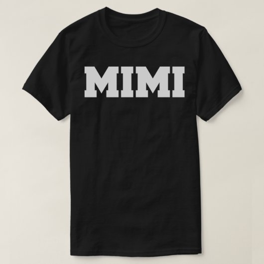 T-shirt s That Say Mimi  (Design devant)