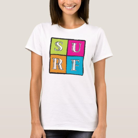 T-SHIRT S U R F (Devant)