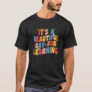 T-shirt Sa Belle Journée Pour Apprendre Rétro Professeur S