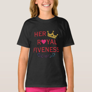 T-shirt Sa chemise royale de Fiveness